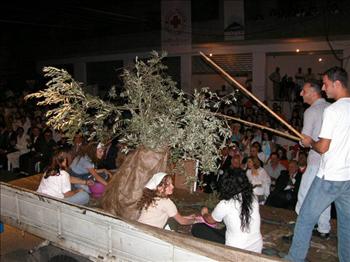 مشهد من مهرجان حاصبيا