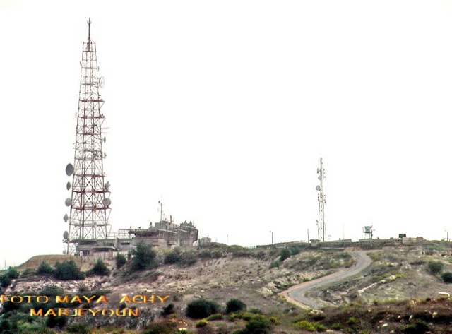 أبراج مراقبة للعدو على طول الحدود الجنوبية – صورة مايا العشي – مرجعيون