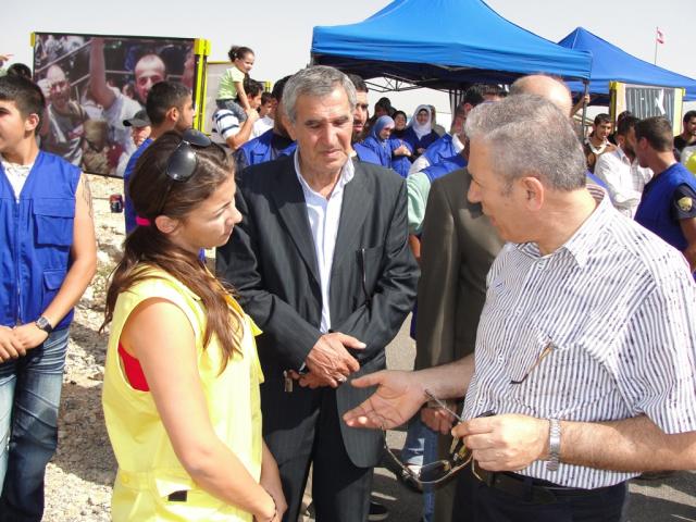 خلال أحد الأنشطة في البلدة