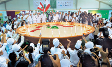 صحن الحمص بطحينة العملاق