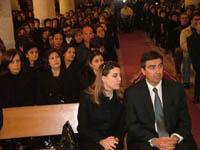  	السفير الكندي يتقدم حضور القداس