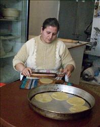 في أثناء صنع المبسبس