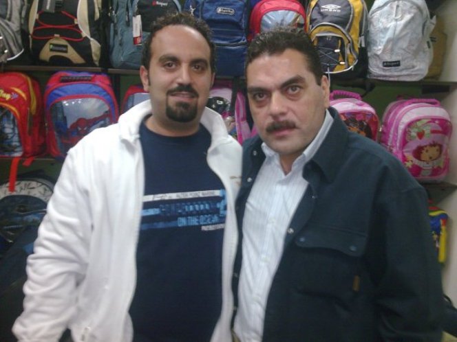 عميد الأسرى المحرر سمير القنطار في صورة تذكارية مع إبن الخيام علي محمد صادق