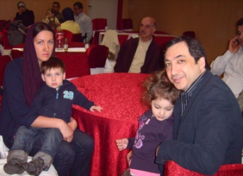 المستشار وسيم إبراهيم وعائلته عاشا الأجواء الخيامية