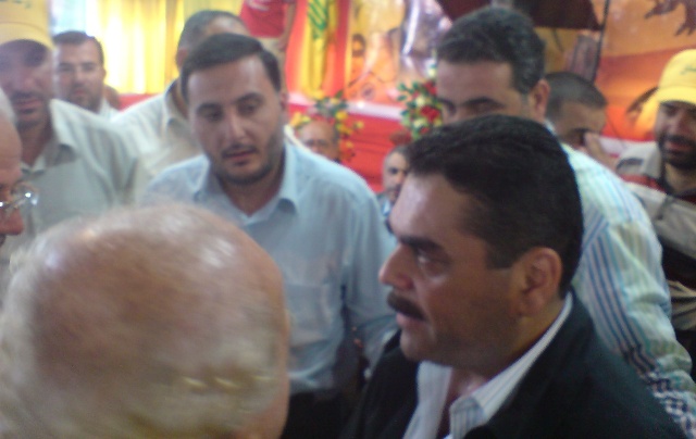 الحاج مهتدي في استقبال سمير القنطار