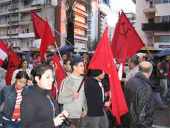 إحدى التحركات للحزب الشيوعي اللبناني