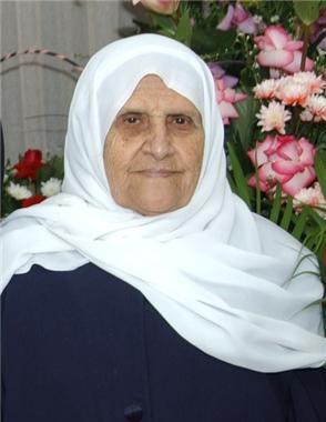 المرحومة الحاجة أم  حسين غصن- فاطمة حسين هاشم