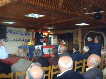 د عدنان خليل عبود يلقي بيانه الإنتخابي