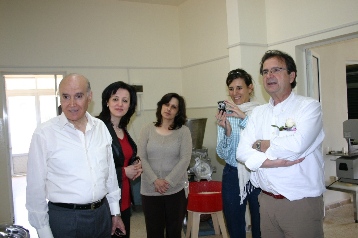 الوفد الفرنسي مع الدكتو كامل مهنا والسيدة عقيلته