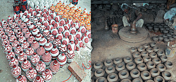 وتبقى صناعة الفخار في كل زمان ومكان