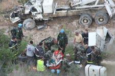 نقل جثة القتيل الدانماركي في وادي القنطرة