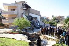 فيلا إنهار قسم كبير منها تعود لمحمد حيدر