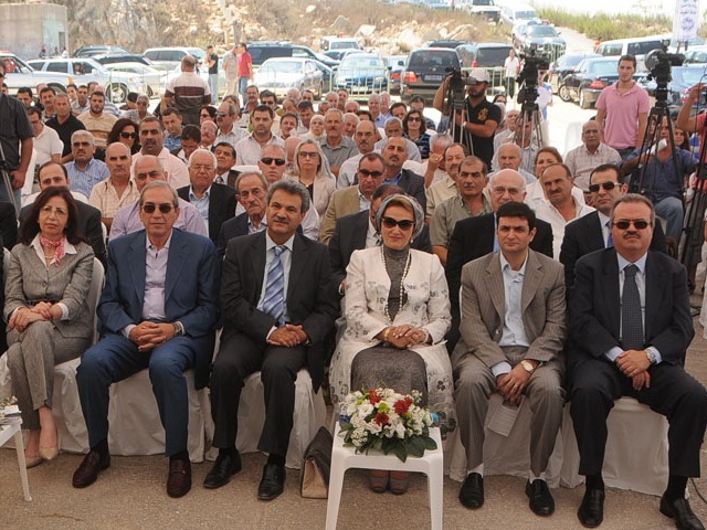 حفل انطلاق أعمال تأهيل قلعة الشقيف برعاية السيدة رندا برّي