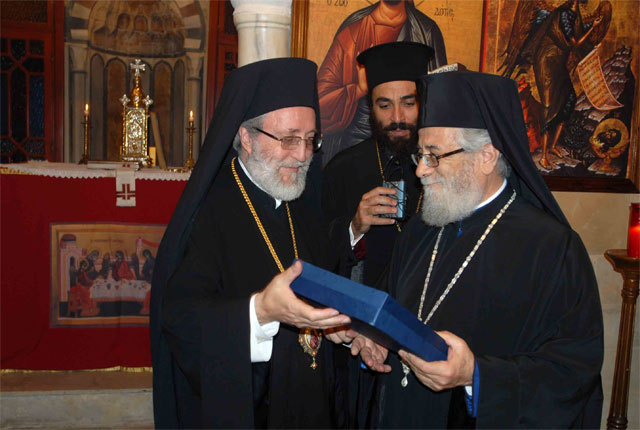 المطران باسيليوس والمطران الياس كفوري