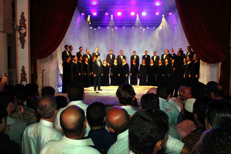 عروض فنيّة لبنانية في سوق واقف في الدوحة