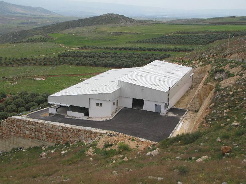 معمل فرز النفايات في الخيام