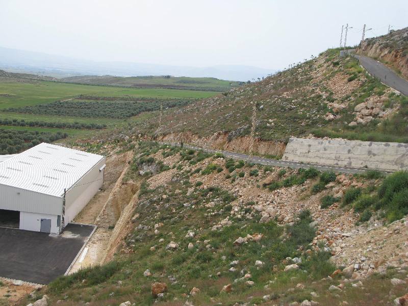 معمل فرز النفايات في الخيام