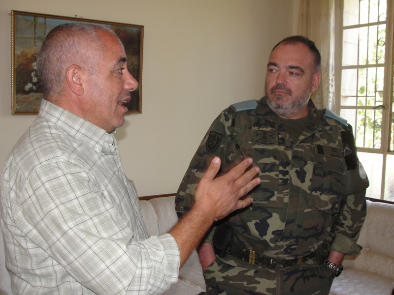 أسامة حدّاد، منسّق التيار الوطني الحرّ في مرجعيون - حاصبيا، وقائد الفريق الزائر