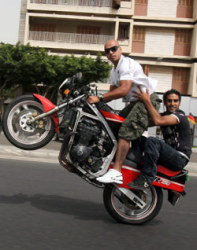 بهلوانيو الدراجات