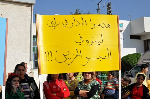 الموقف والمطلب هما الانسحاب الكلي من الغجر ومن أراضيها كليّة وليس تقسيم القرية والفصل بين أهاليها وعائلاتها