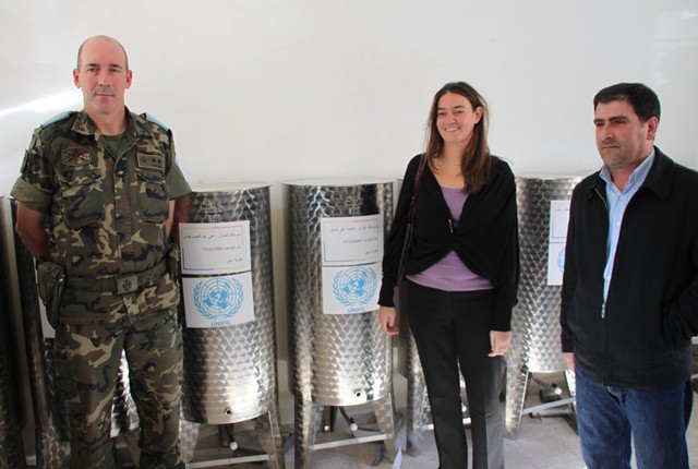 حفل تسليم التعاونيات الزراعية مستوعبات صحية من الستانلس