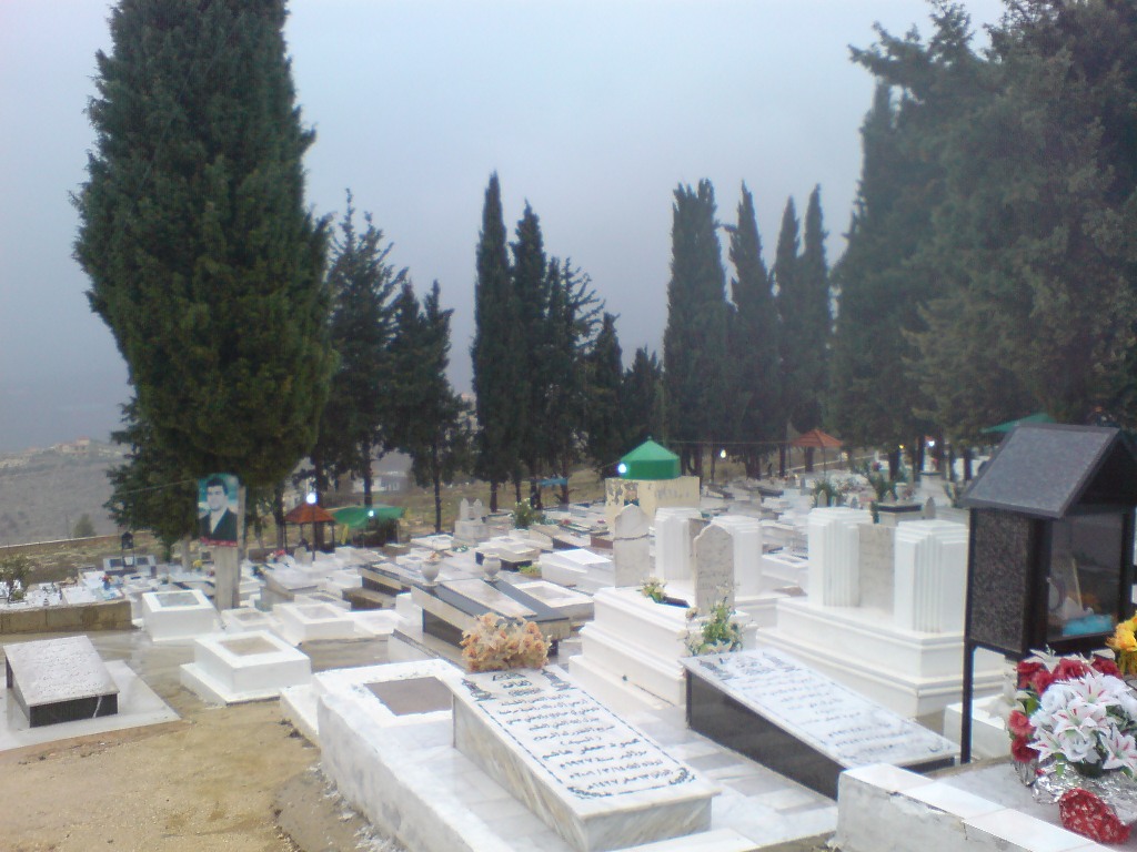 جانب من مدافن بلدة الخيام