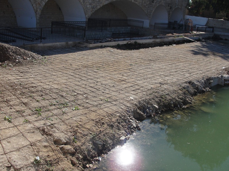 عملية التشويه التي لحقت بحوض نبع الدردارة من خلال جزيرة الردم