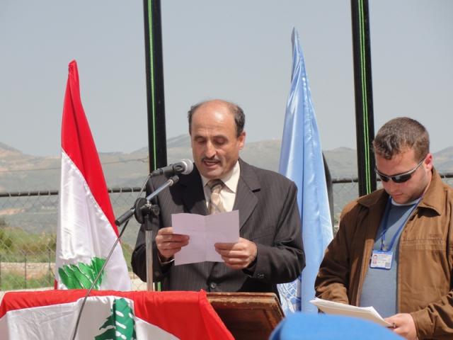 رئيس بلدية دبين السيد حسن على ضاهر