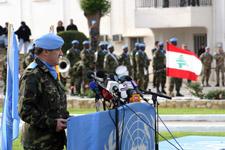 الجنرال اسارتا يلقي كلمته