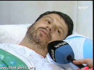 مراسل قناة المنار الزميل علي شعيب