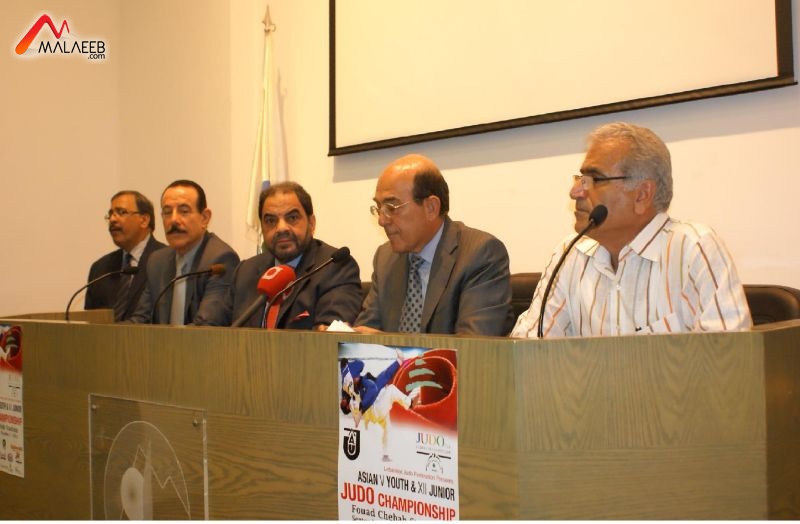 مؤتمر صحافي حول بطولة آسيا للجودو