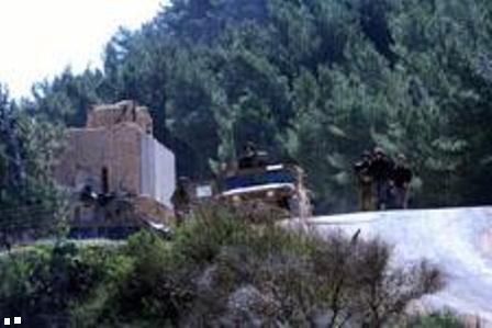 الدورية الإسرائيلية التي اعتدت على العمّال اللبنانيين في مرجعيون