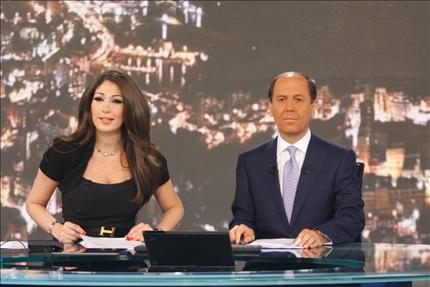 جورج غانم وديما صادق في النشرة الجديدة