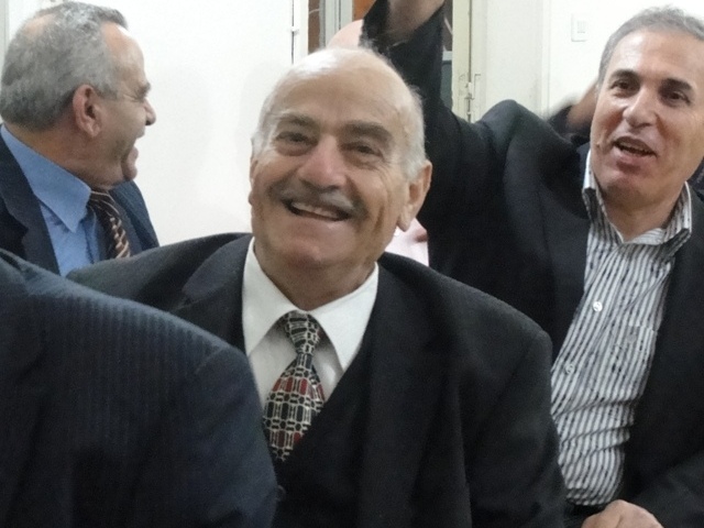 المربي الفاضل محمد ابراهيم حجازي في إحد الأنشطة الثقافية في الخيام