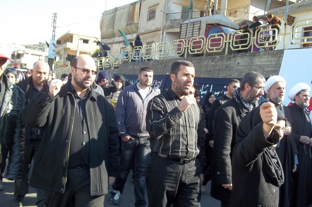 مسيرة عاشورائية لمدرسة عيسى بن مريم ومبرة النبي ابراهيم في العديسة