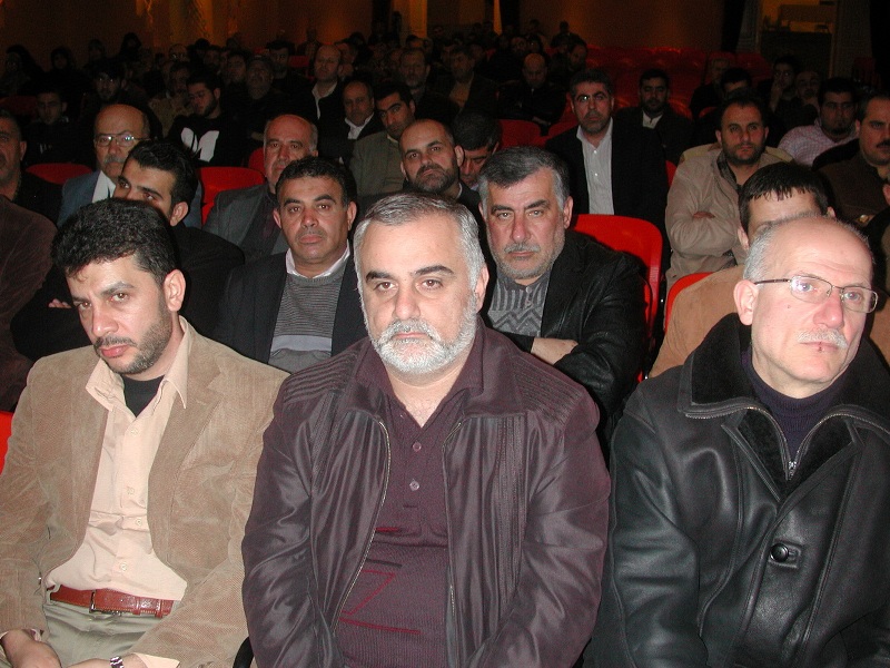 الحضور في الاحتفال -النبطية