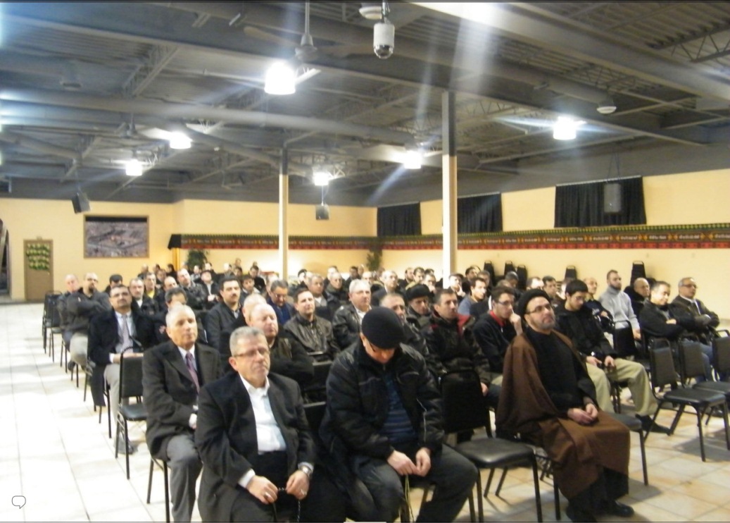 الجالية في كندا تحيي ذكرى أربعين الفقيدة الحاجة زينب علي ضاوي (ام عصام عطوي)