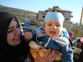 مشاركة من العرقوب وحاصبيا ومرجعيون في 13 آذار..