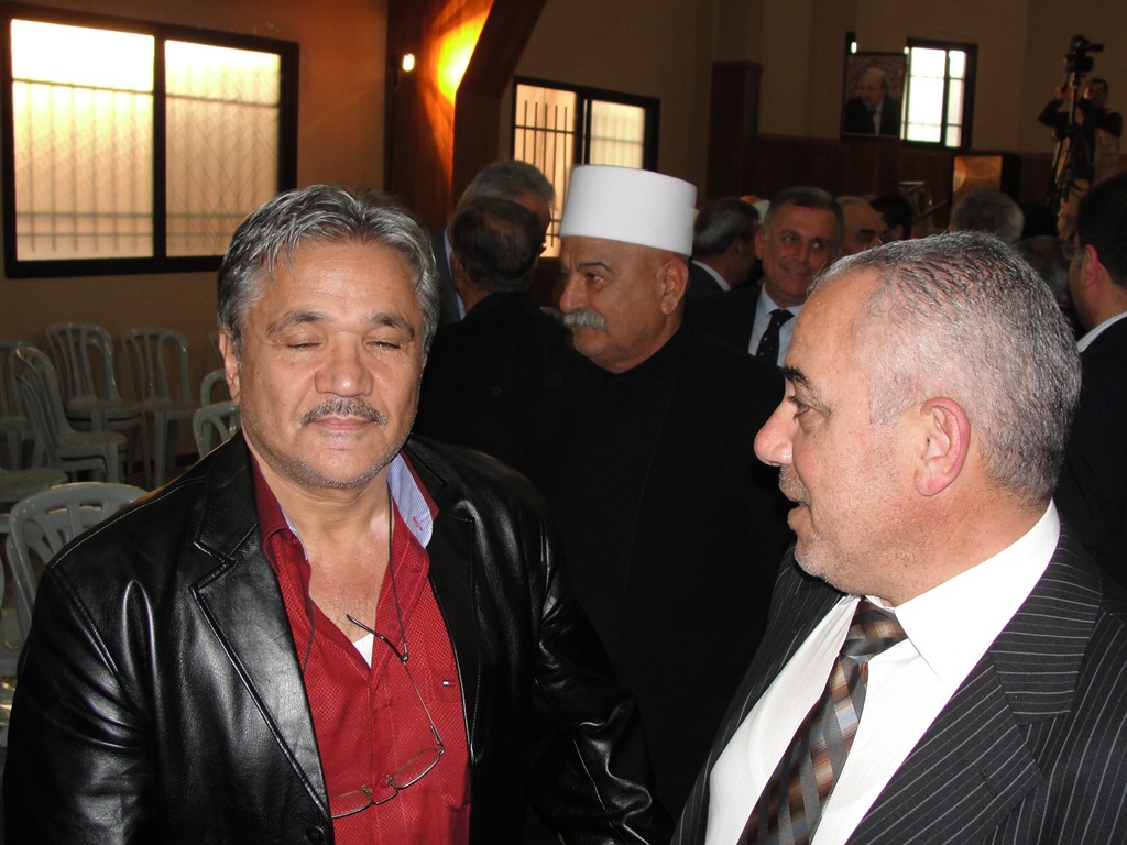 أسامة حداد (منسق التيار الوطني الحر في مرجعيون - حاصبيا) ومحمد الصفاوي جمعتهما أيضاً المشاركة في إحياء الذكرى