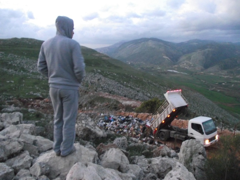 مشكلة النفايات في كفررمان تفاقمت، حالها كحال الكثير من بلدات وقري قضاء النبطية