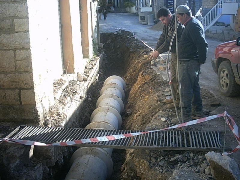 انابيب تصريف السيول