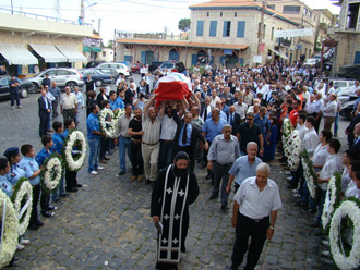 مأتم وليد غلمية في جديدة مرجعيون