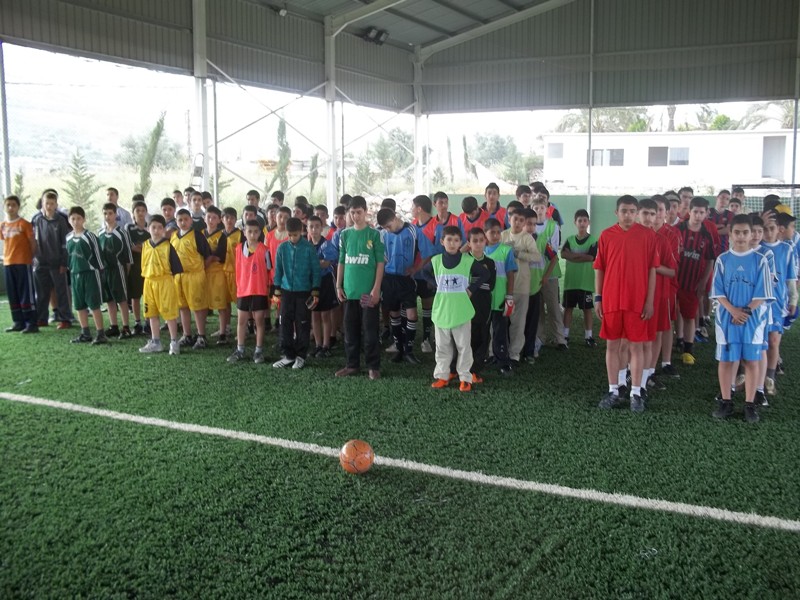 افتتاح ملعب المبرة في الخيام