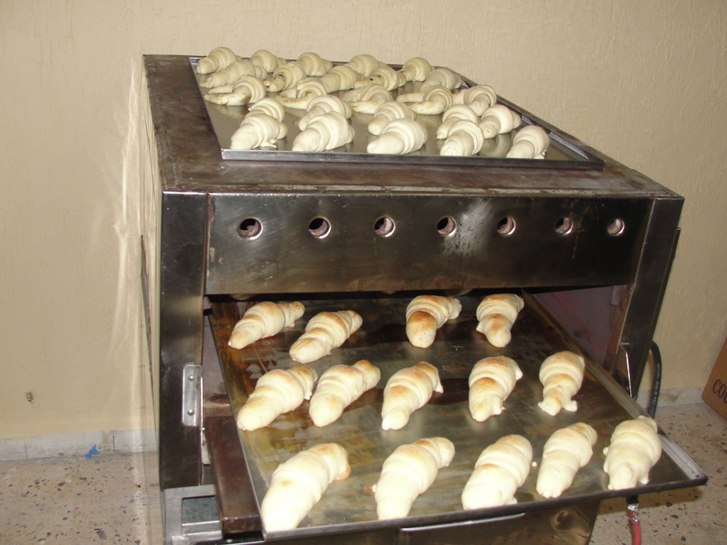 كرواسان في الفرن