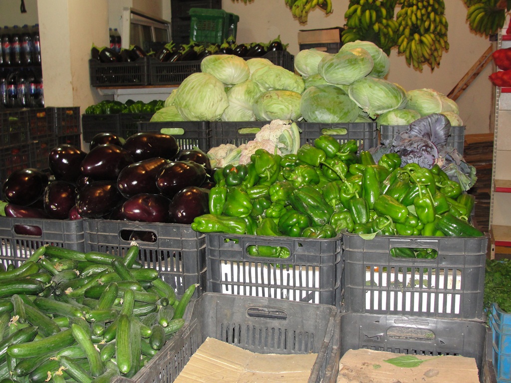 أصناف كثيرة أضفت ألواناً متعددة في مركز الخضار والفاكهة في الخيام سهّلت حياة المقيمين في البلدة