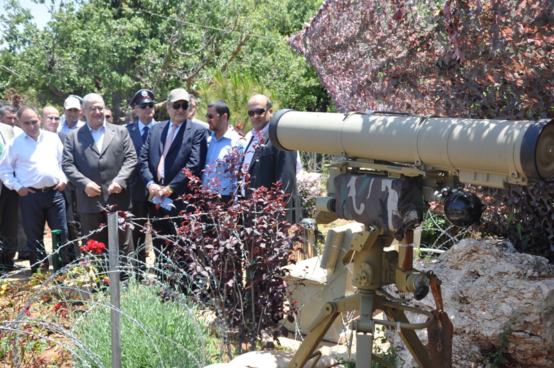 الوزير فادي عبود والنائب رعد في معلم مليتا