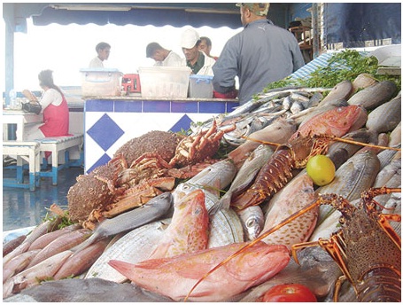 أسماك غادرت البحر لتتحول إلى وجبات لذيذة