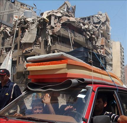 عادوا فور وقف النار الى منطقة صفير في الضاحية ( مصطفى جمال الدين)