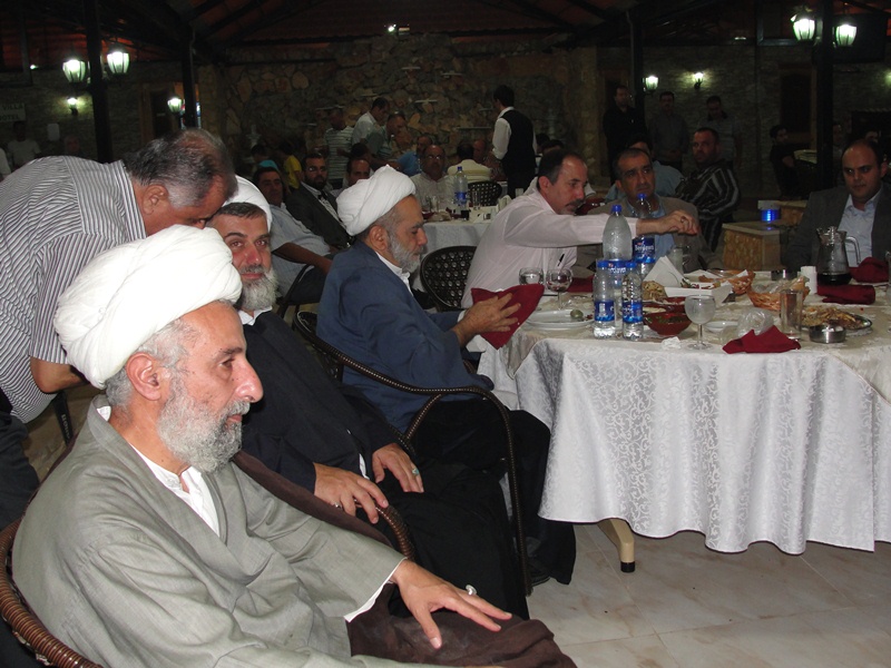 جانب من الحضور في حفل إفطار حركة أمل في الخيام تكريماً لعوائل الشهداء والجرحى