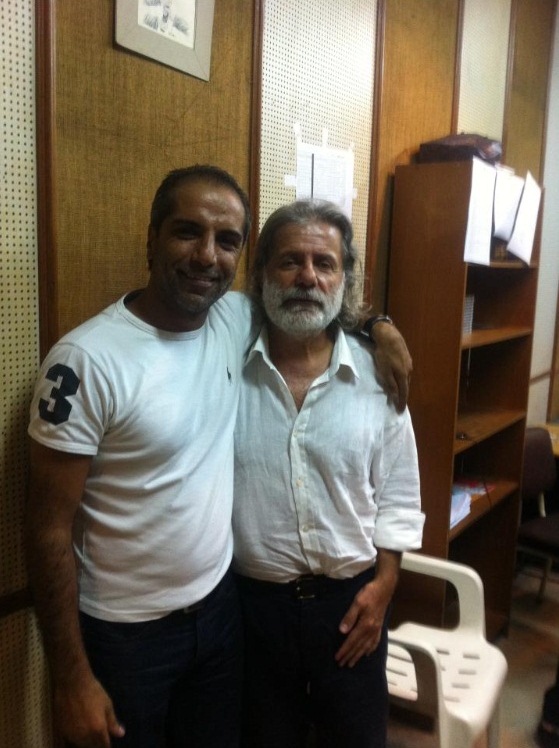 الأسـير المحرَّر نبيـه عواضـة والفنان مارسيل خليفة